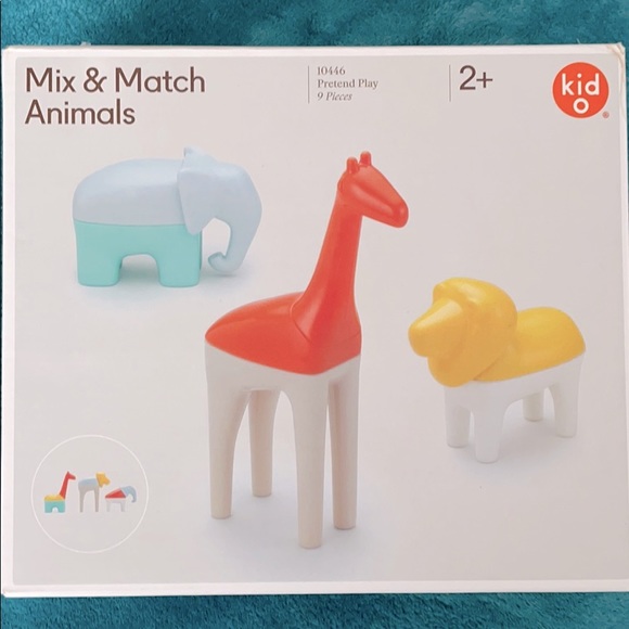 Kid O mix & match animal set 2+ - Picture 2 of 2